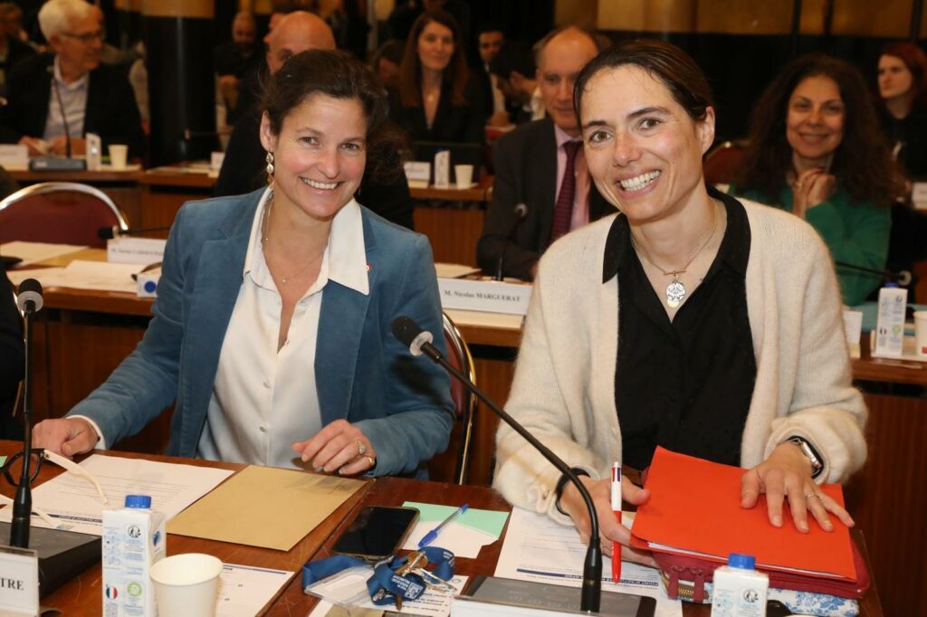 Elisabeth de Maistre et Christine Lavarde Elisabeth de Maistre et Christine Lavarde