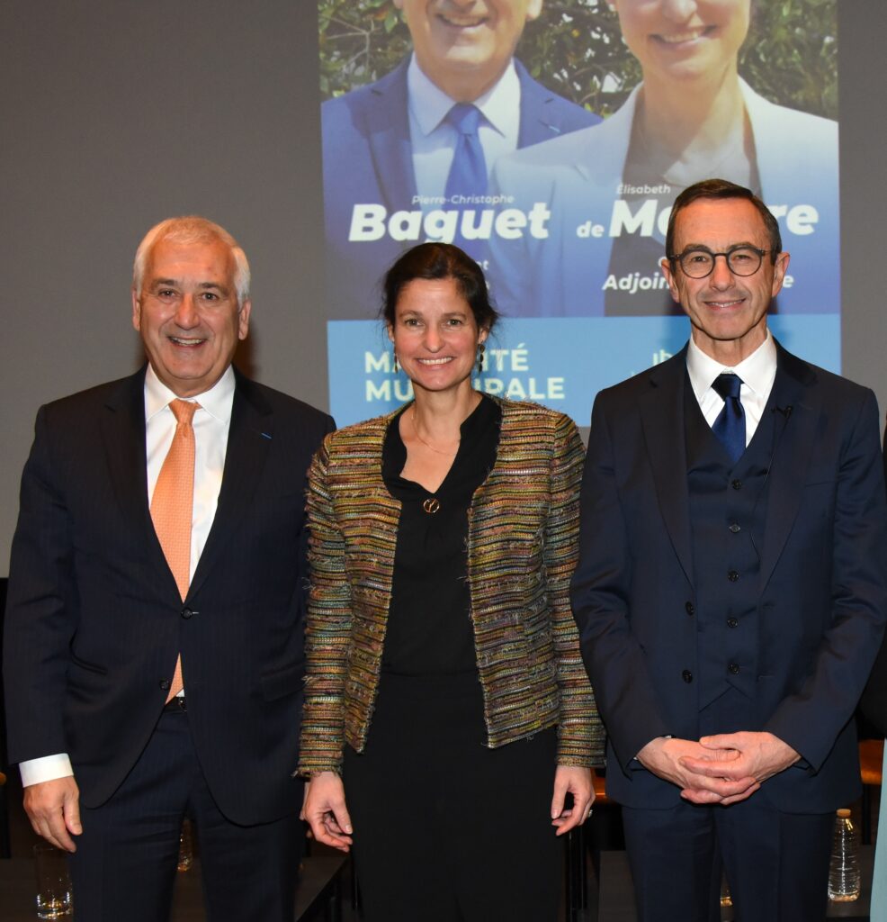 Pierre-Christophe Baguet, Élisabeth de Maistre et Bruno Retailleau Pierre-Christophe Baguet, Élisabeth de Maistre et Bruno Retailleau