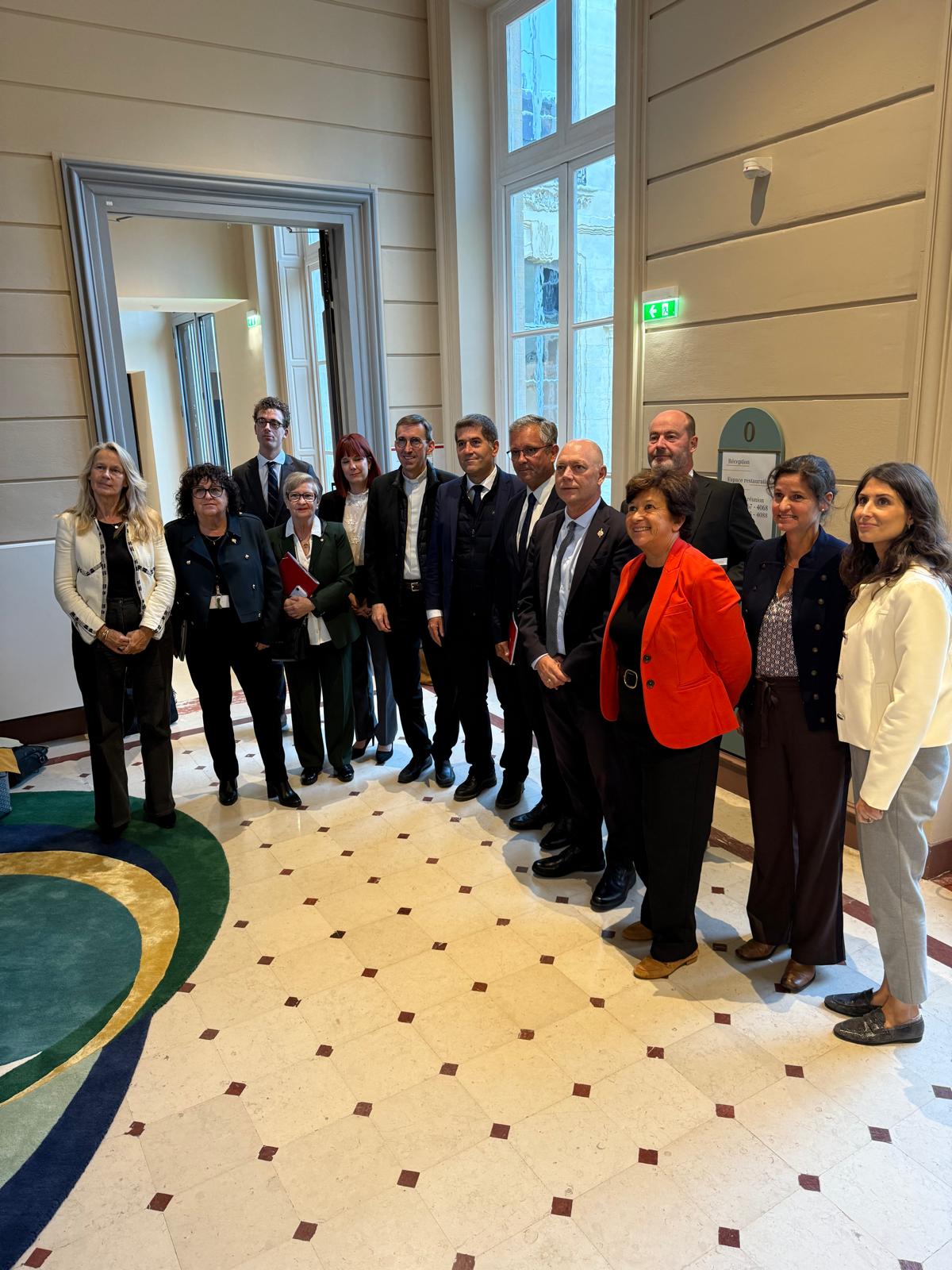 Assemblée nationale : échange avec Mgr de Woillemont, nouveau directeur de l’Œuvre d’Orient