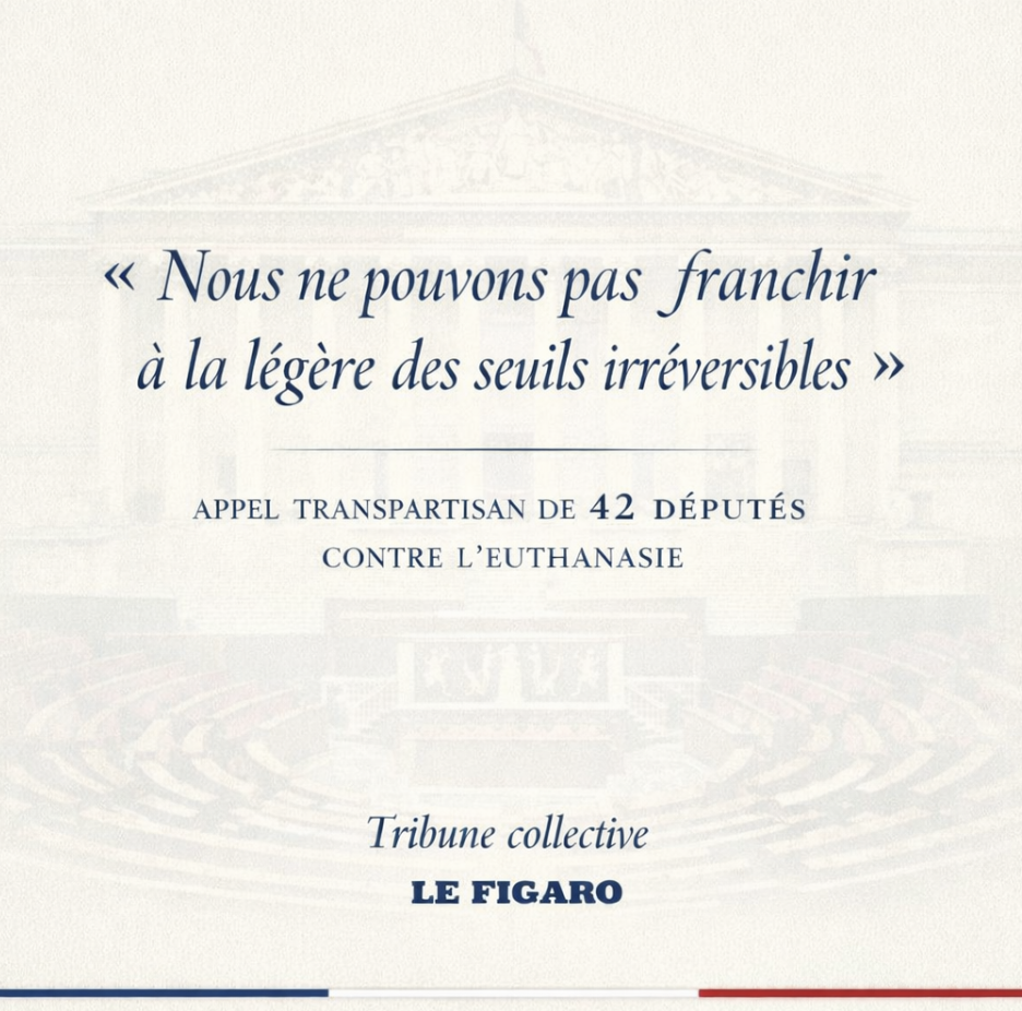 Contre la loi fin de vie et l'euthanasie